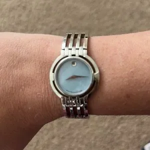 Movado | Accessories | Women Movado Esperanza Blue Mother Of  display picture 1